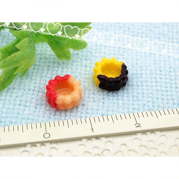 デコパーツプチシリーズふわふわドーナツ4個「在庫限り」