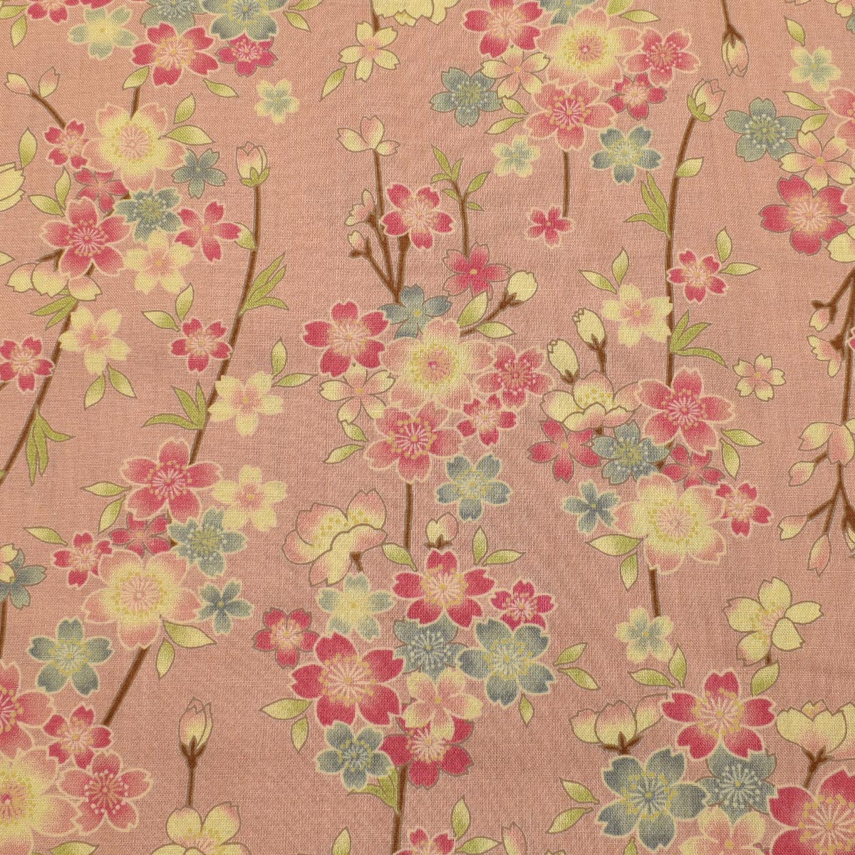 枝垂桜 スケア生地 B850496-1 双日 (30cm以上10cm単位切り売り)
