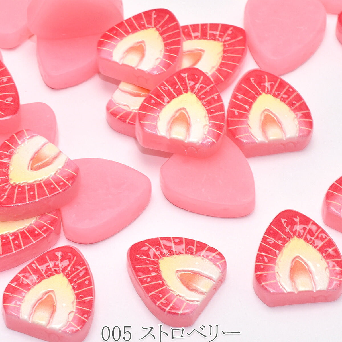 デコパーツ ジューシーフルーツパーツ 6個
