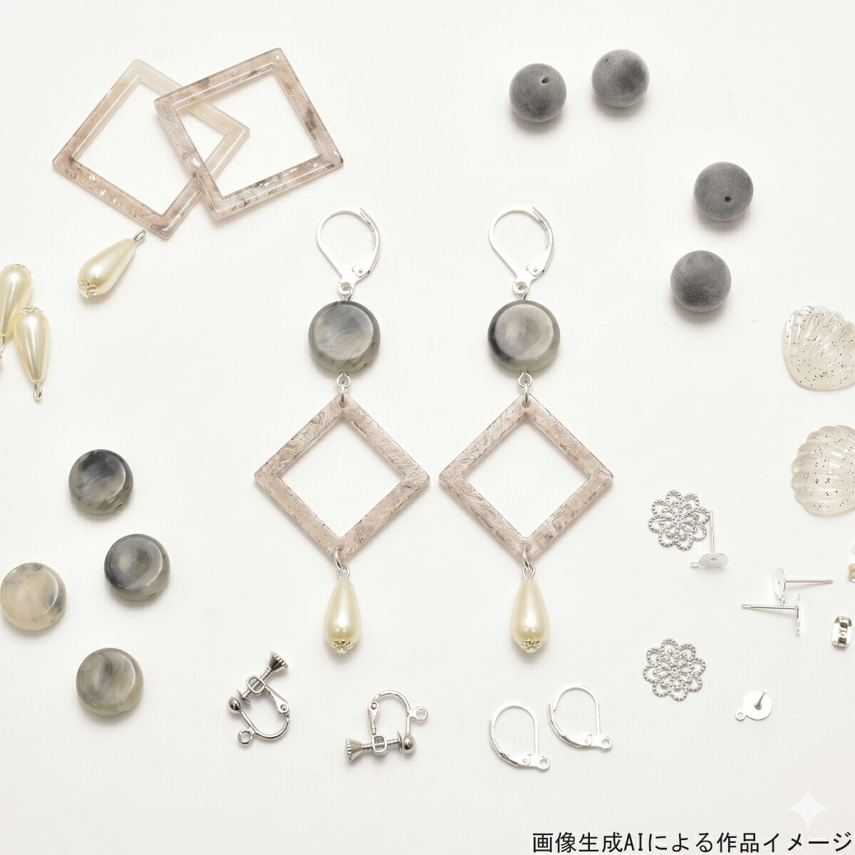 お楽しみキット4ピアス・イヤリング・アクセサリーパーツ系