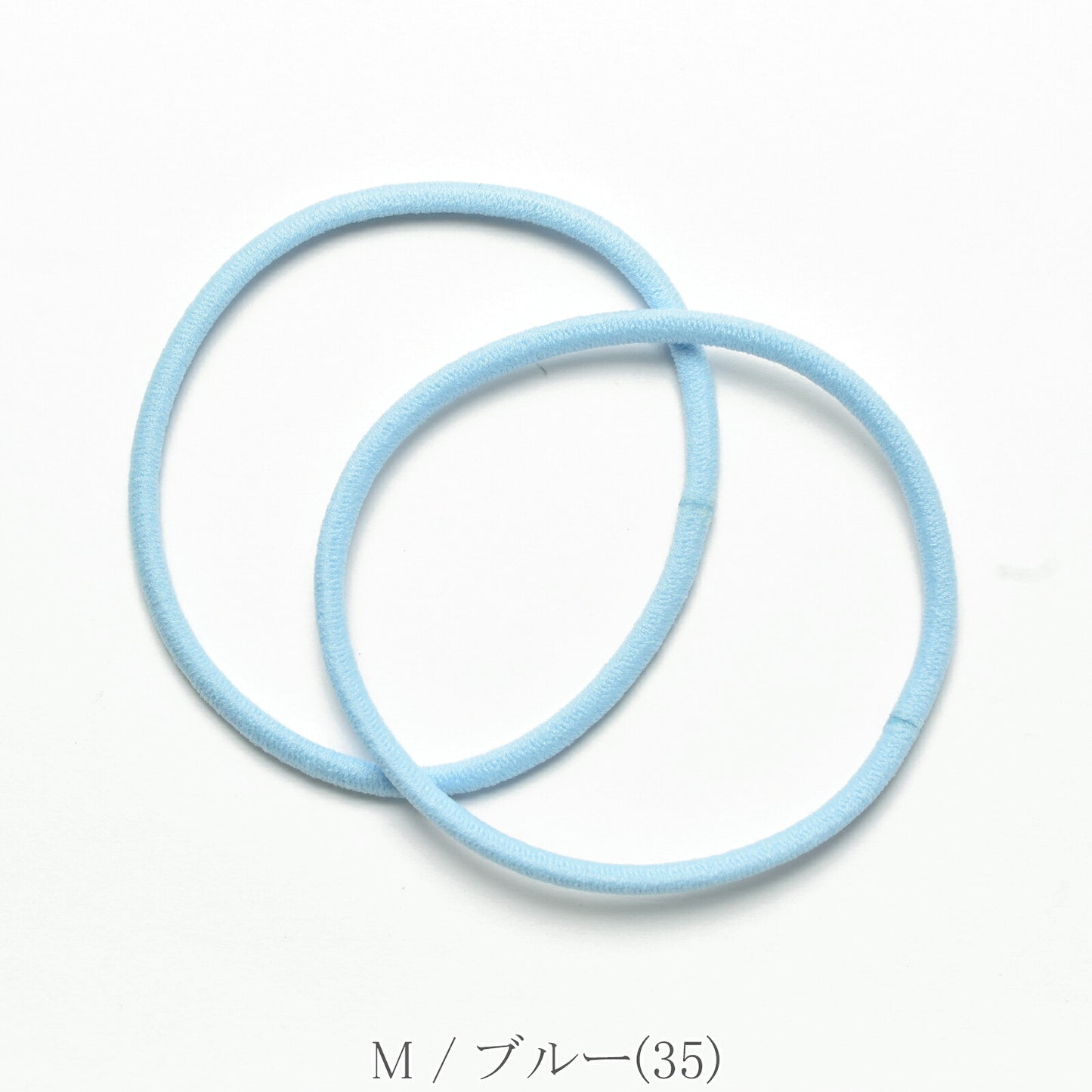 国産　ヘアゴム　リングゴム　ヘップリング　イノウエ　「2個／業務用約100個　2mm／Ｍ／ＬＬ　個別価格」