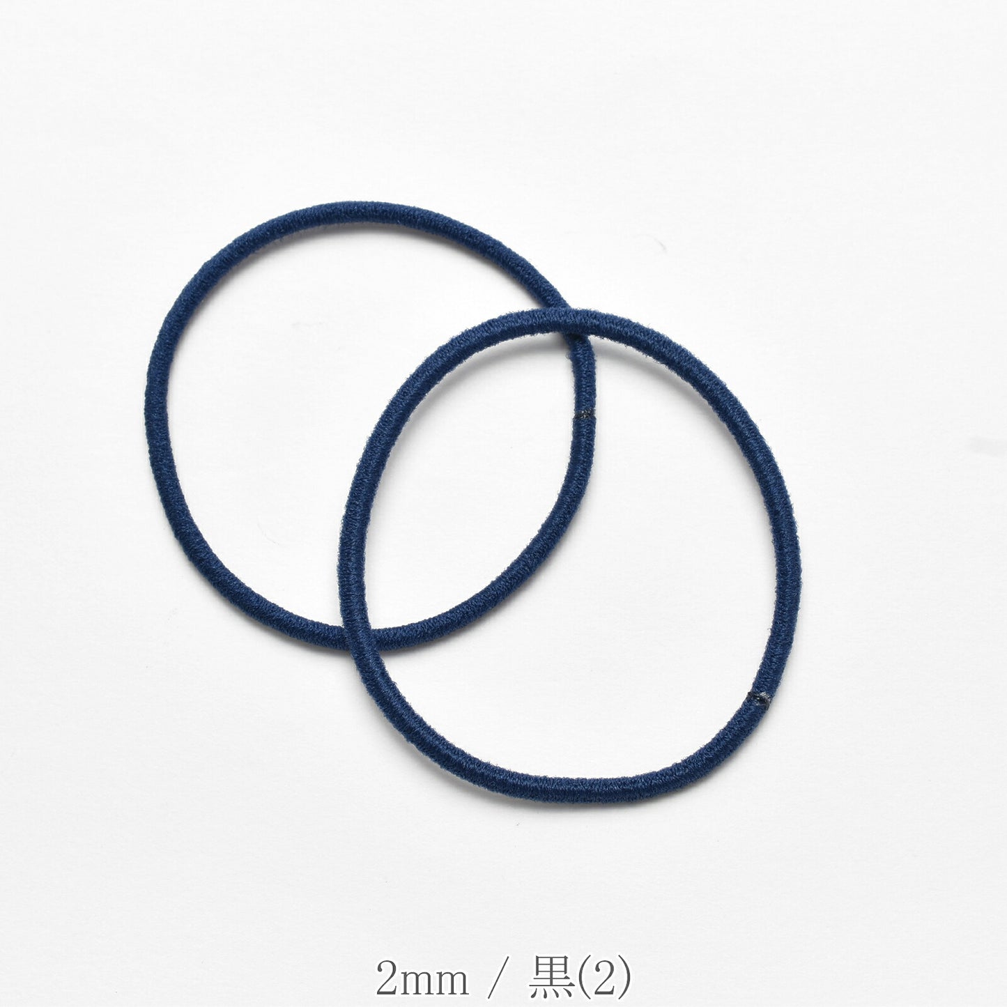 国産　ヘアゴム　リングゴム　ヘップリング　イノウエ　「2個／業務用約100個　2mm／Ｍ／ＬＬ　個別価格」