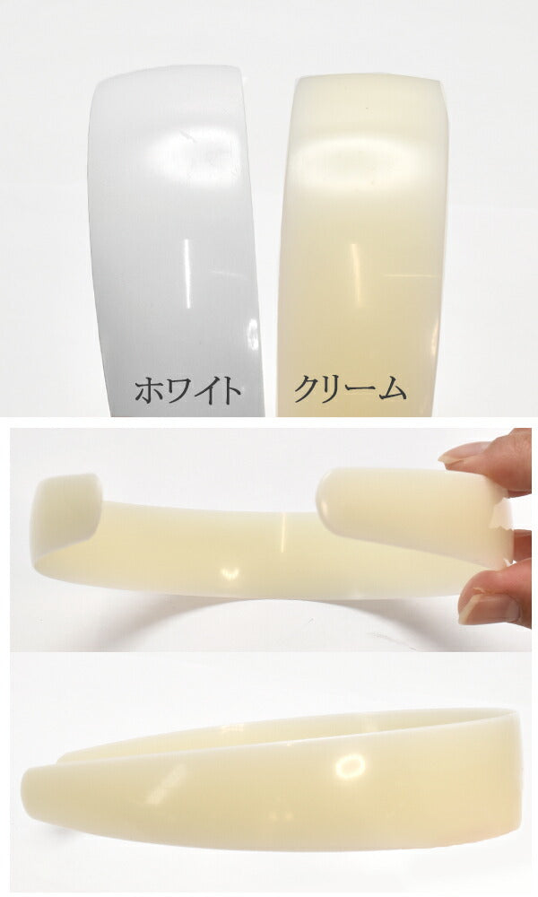 歯なしカチューシャ土台30mm韓国製1個