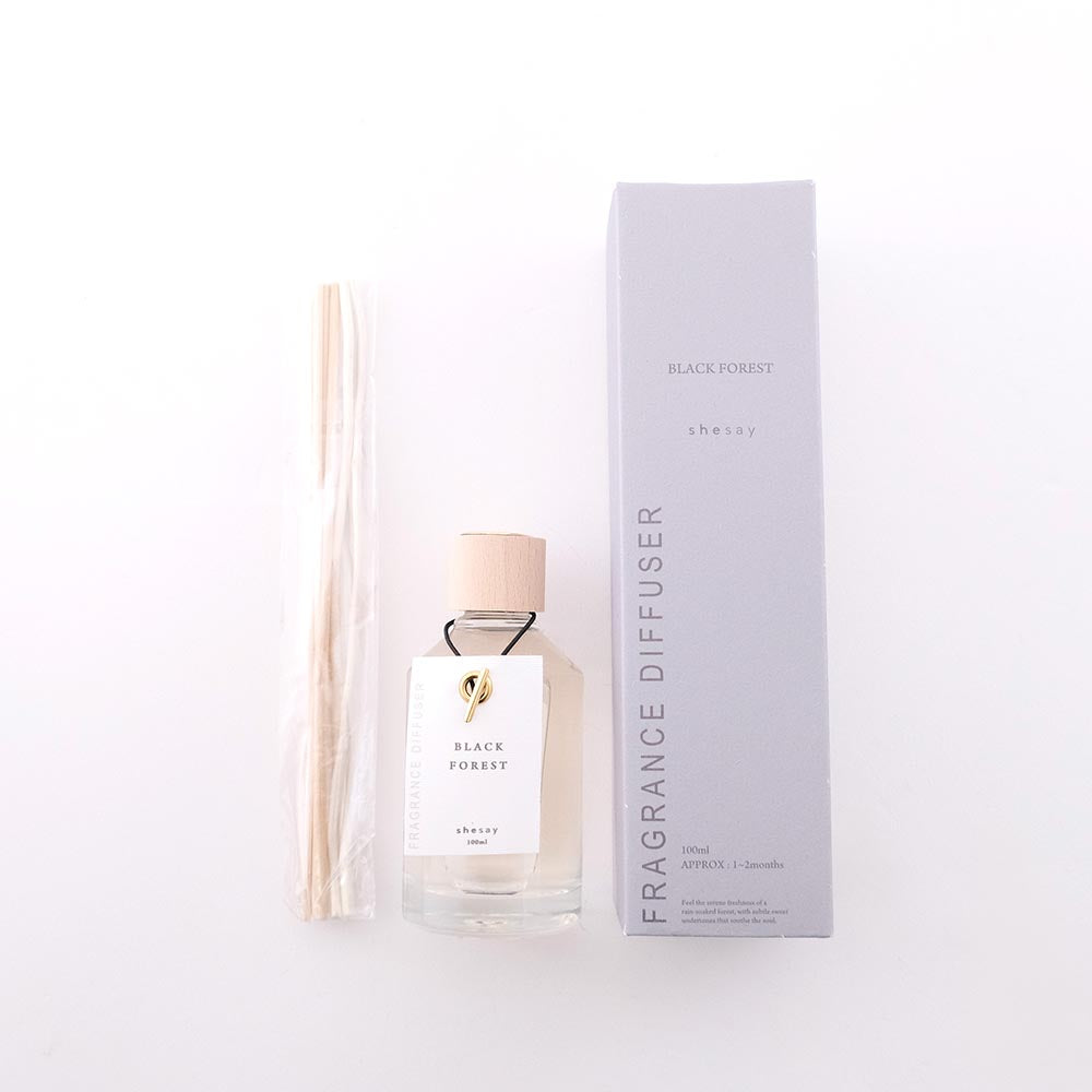 心地良い空間を香りで演出する　フレグランスディフューザー　(S)　100ml　シセイ「BERGAMOT LEMON／CITRUS VERBENA／BLACK FOREST／WHITE TEA」
