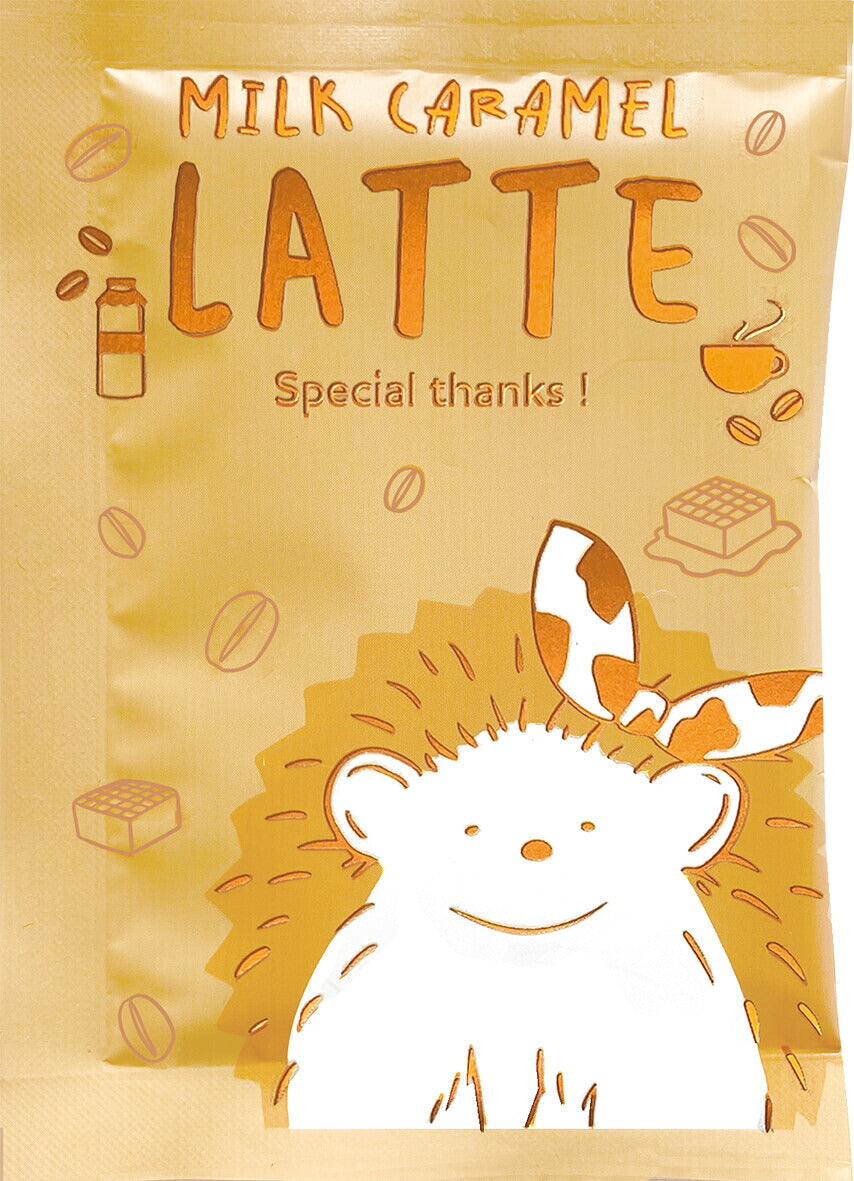 アニマルズラテ1pcインスタント「カフェラテ／カフェインレスカフェラテ／ミルクキャラメルラテ／ミルクチョコレートラテ／抹茶ミルクラテ」