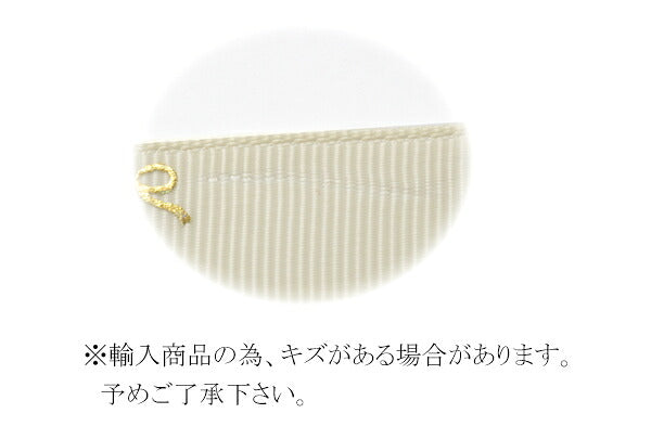 38mmプリントリボンゴールドリボン柄箔押しリボン2m「在庫限り」
