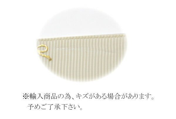 38mmプリントリボンゴールドリボン柄箔押しリボン2m「在庫限り」