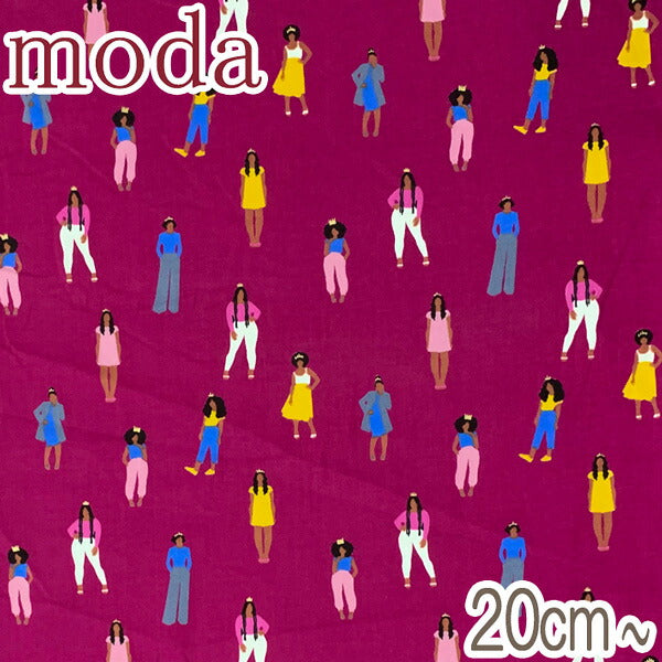 Modaパッショナブルガールズ13Mパープル系10cm単位切り売りRS-1027モダRUBYSTARSOCIETYREIGN生地(21)「在庫限り」