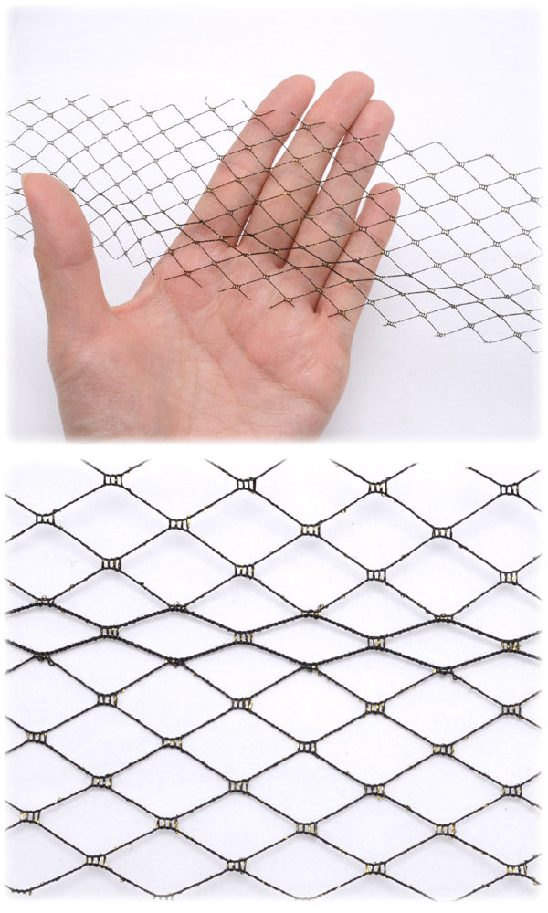 60mmソリッドロンバスメッシュリボン2m「在庫限り」
