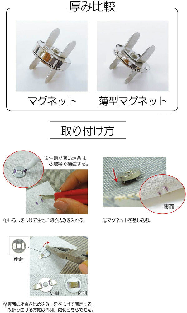 薄型マグネット14mmサンコッコー清原