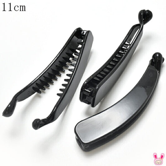 バナナクリップ11cm黒1個★