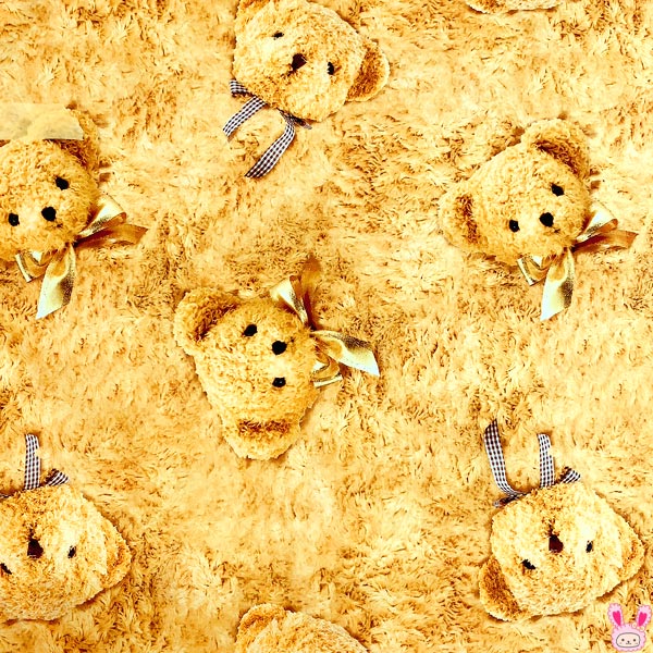 もふもふベアボディとクマヘッド10cm単位切り売りS2204177-2シーティング生地(231)「在庫限り」