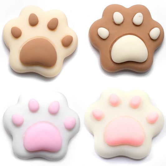 デコパーツ3D肉球パーツ4個入