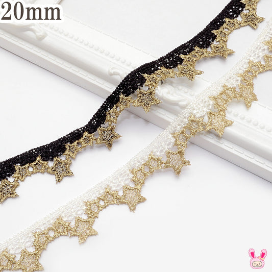 ドロップスターレースブレード幅20ｍｍ10cm単位切り売り(50cm以上)