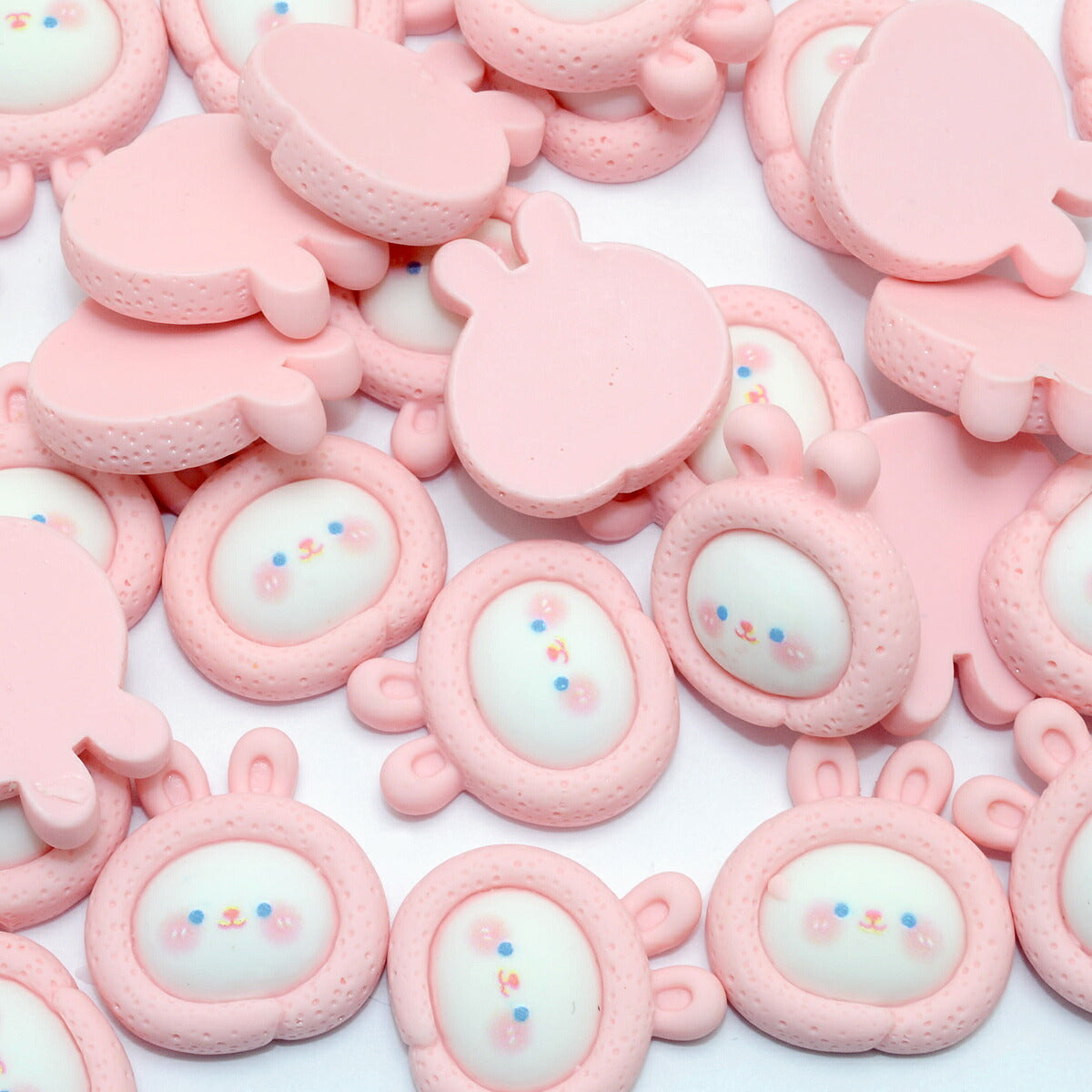 デコパーツロールケーキうさちゃんパーツ4個入