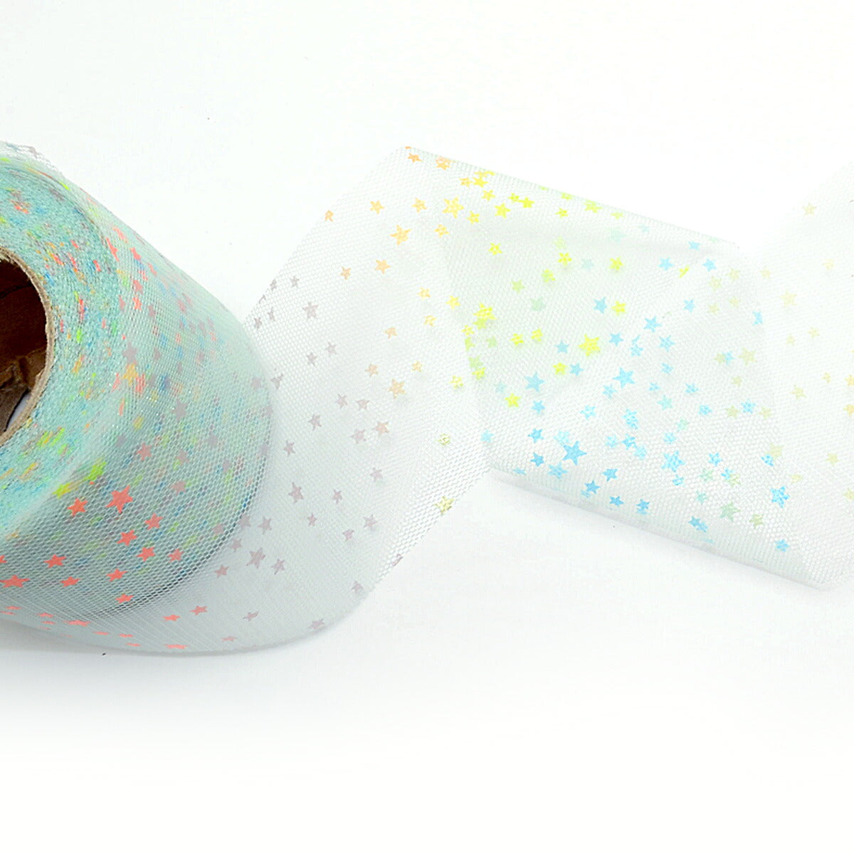 ゆめかわスターダストチュールリボン　幅60mm　5m