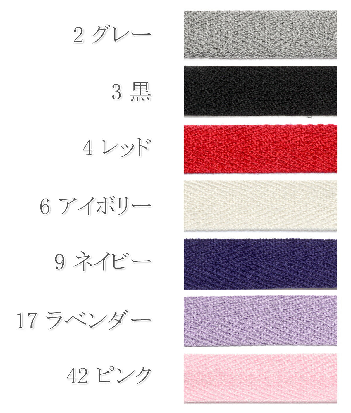 アクリルカラーテープ幅20mm厚1mmカワイ1m単位切り売り(4m以上)