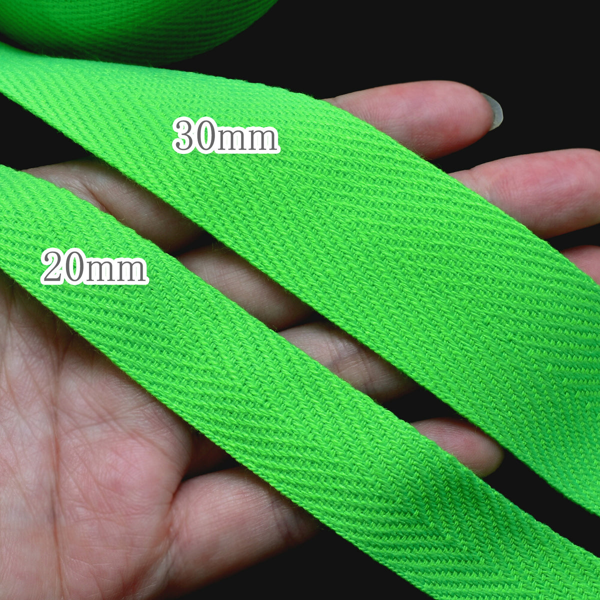 アクリル蛍光カラーテープ厚1mmカワイ1m単位切り売り「幅20mm／幅30mm個別価格」