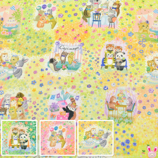 メルシーン10cm単位切り売り60ローン生地22fabricDP-4435-7HOKKOH(20cm以上)