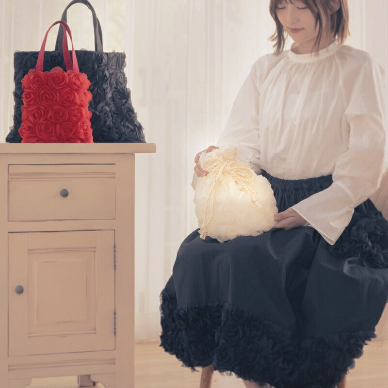 ネロリローズローズチュール幅約110cm×50cmカットクロスNRF-08清原「在庫限り」