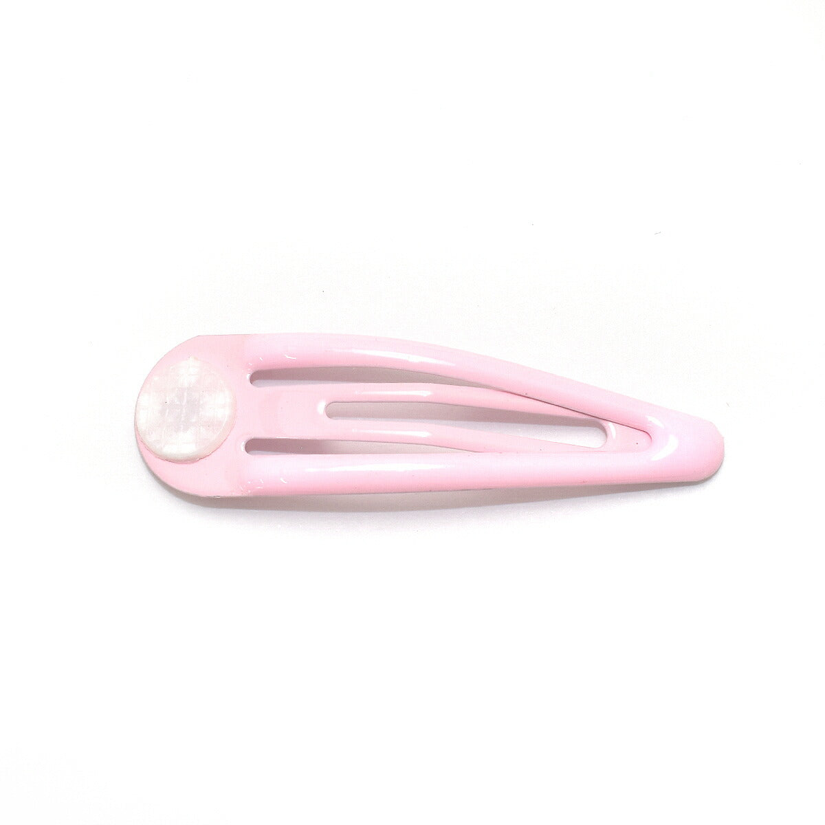 カラフル台付きパッチンピン　ぷっくりタイプ　4本