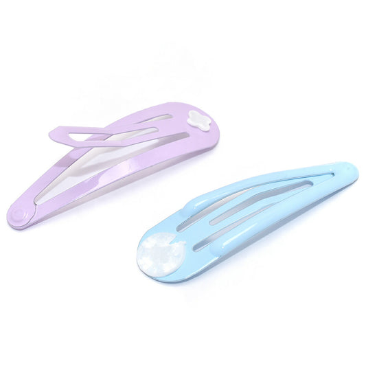 カラフル台付きパッチンピンぷっくりタイプ4本