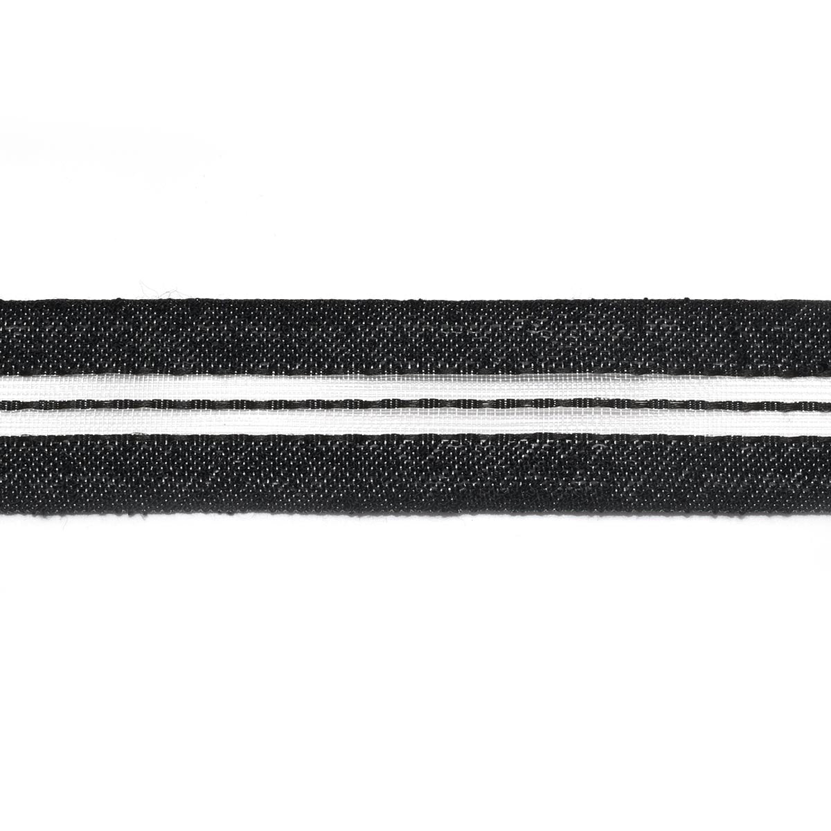 センターシアーなストライプリボン　幅25mm　1m単位　切り売り　(2m以上)　　「在庫限り」