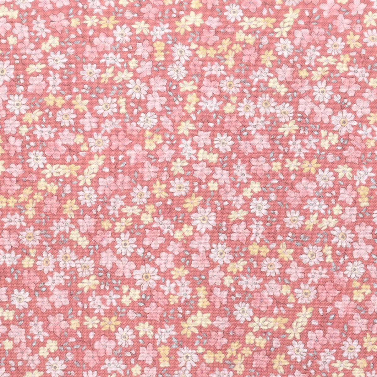 小花の夢物語　シーチング生地　SP-328-V0　Monti　prism　(30cm以上10cm単位切り売り)