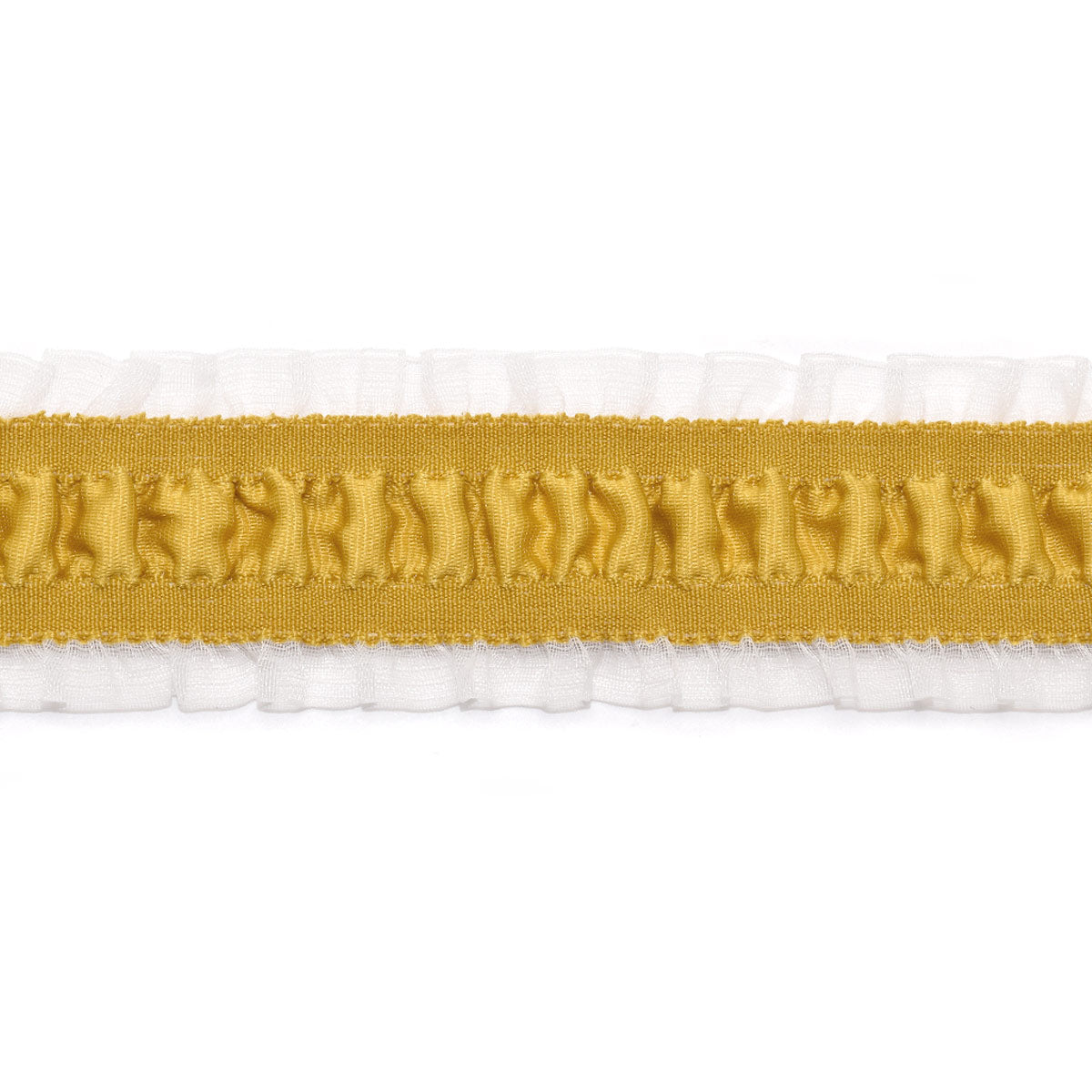 サイドフリルエレガンスリボン　幅38mm　1m単位　切り売り