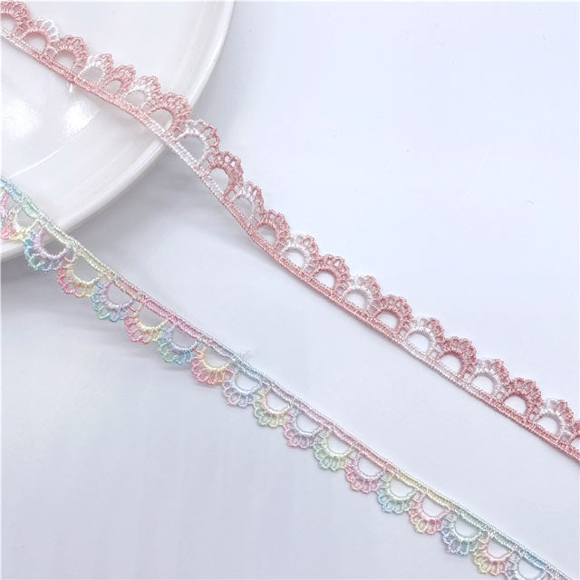 ゆめかわアーチレースリボン幅10mm1m単位切り売り(2m以上)