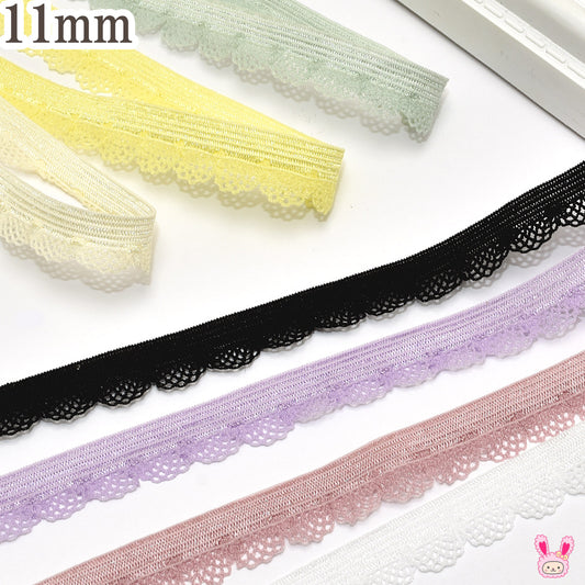テンダーストレッチレース幅11mm1m単位切り売り(3m以上)