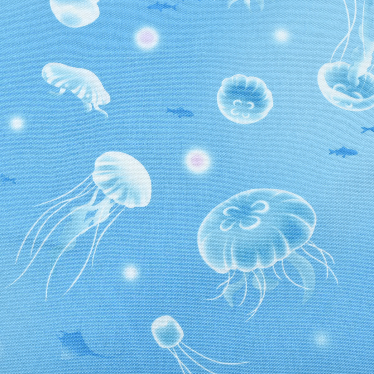 海のクラゲ　オックス生地　 AP52102-2　コスモ　(30cm以上10cm単位切り売り)☆