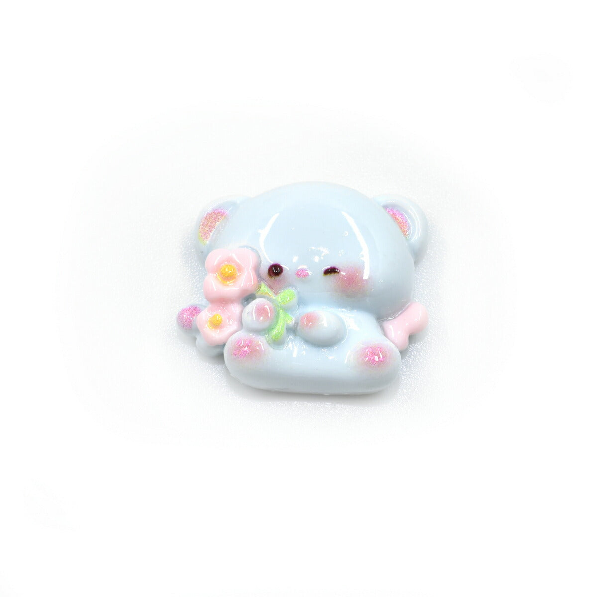 デコパーツ　天使のくまちゃんパーツ　4個　「在庫限り」