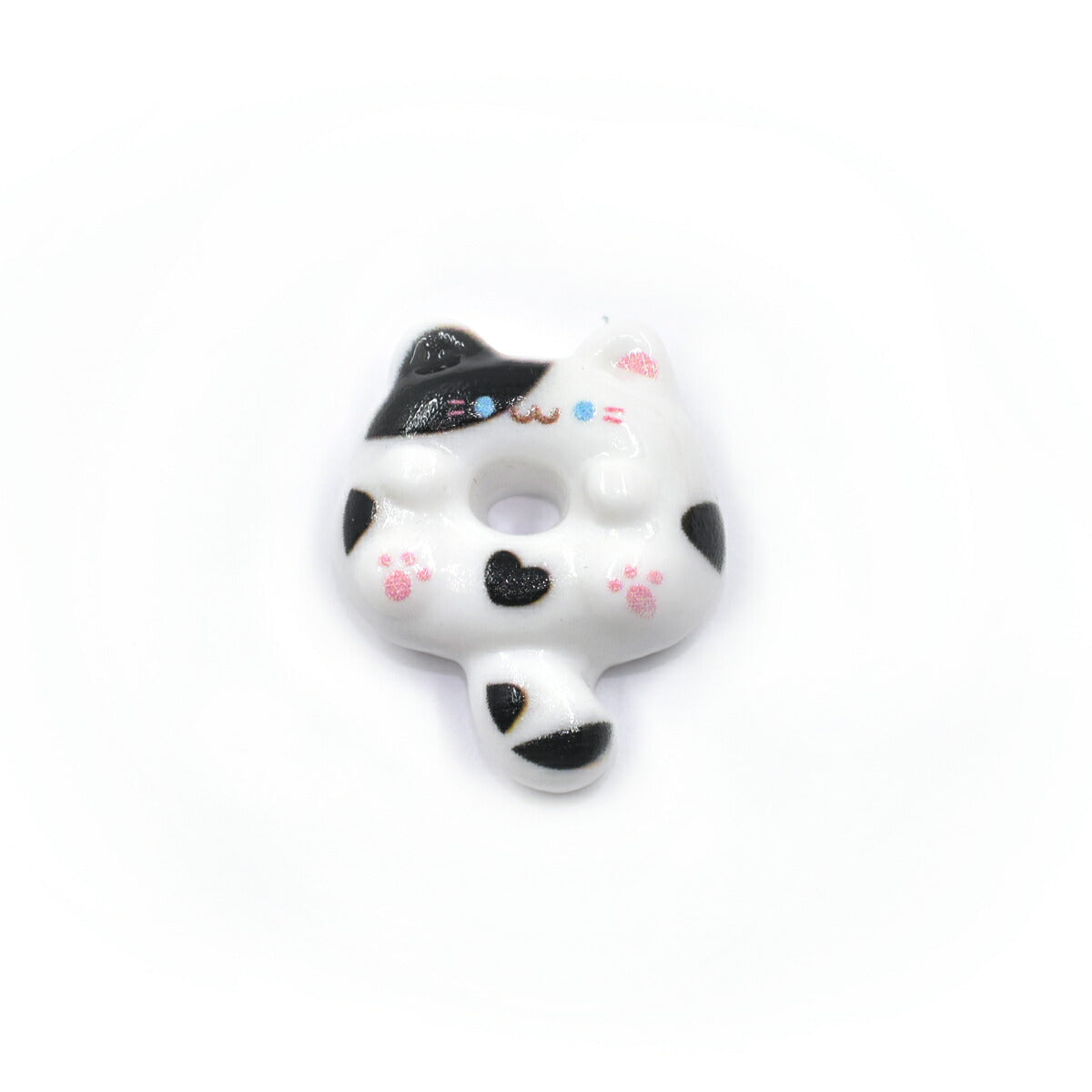 デコパーツ　にゃんドーナツパーツ　4個