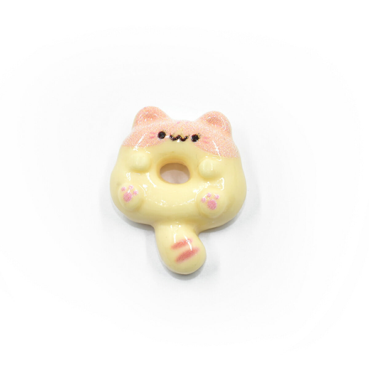 デコパーツ　にゃんドーナツパーツ　4個