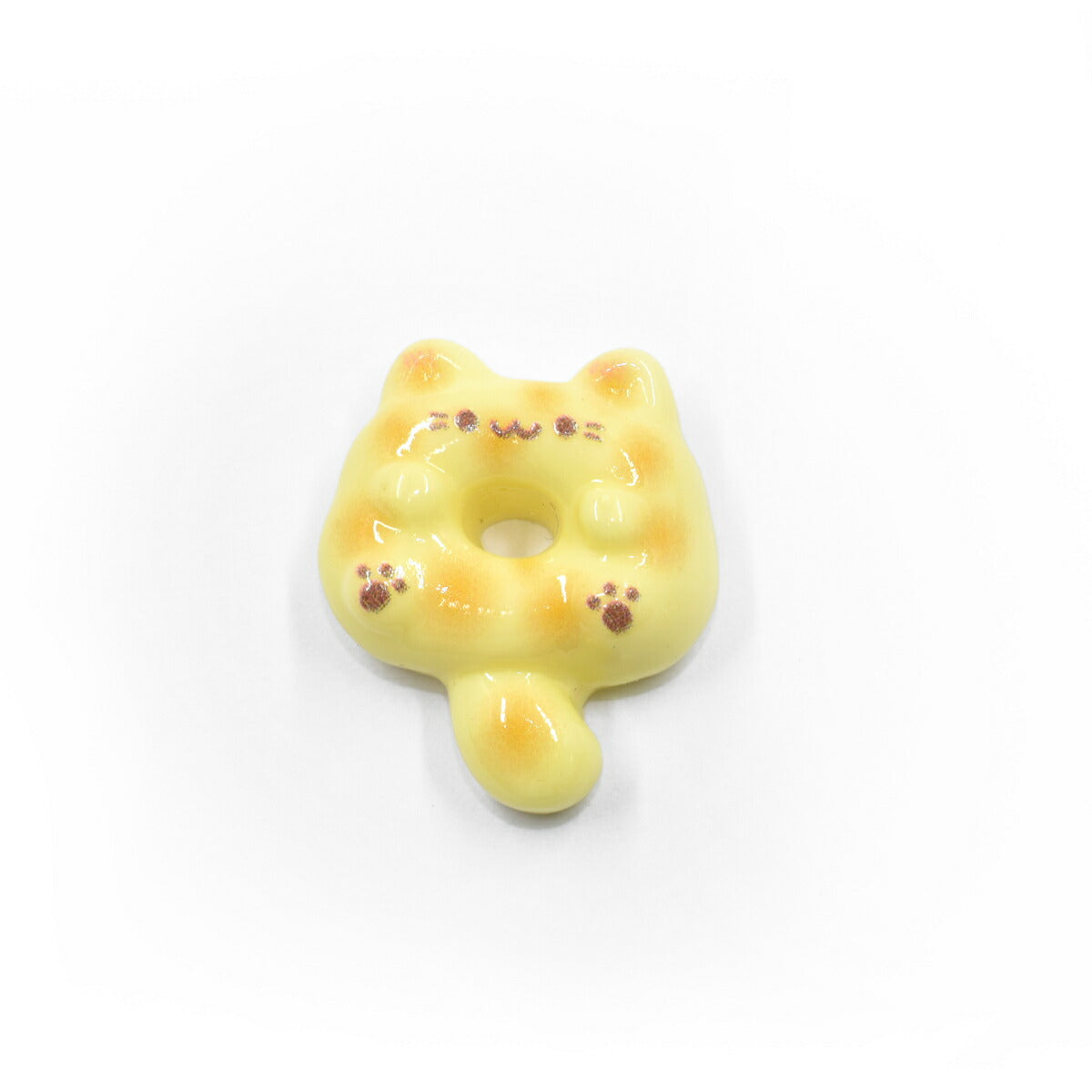 デコパーツ　にゃんドーナツパーツ　4個