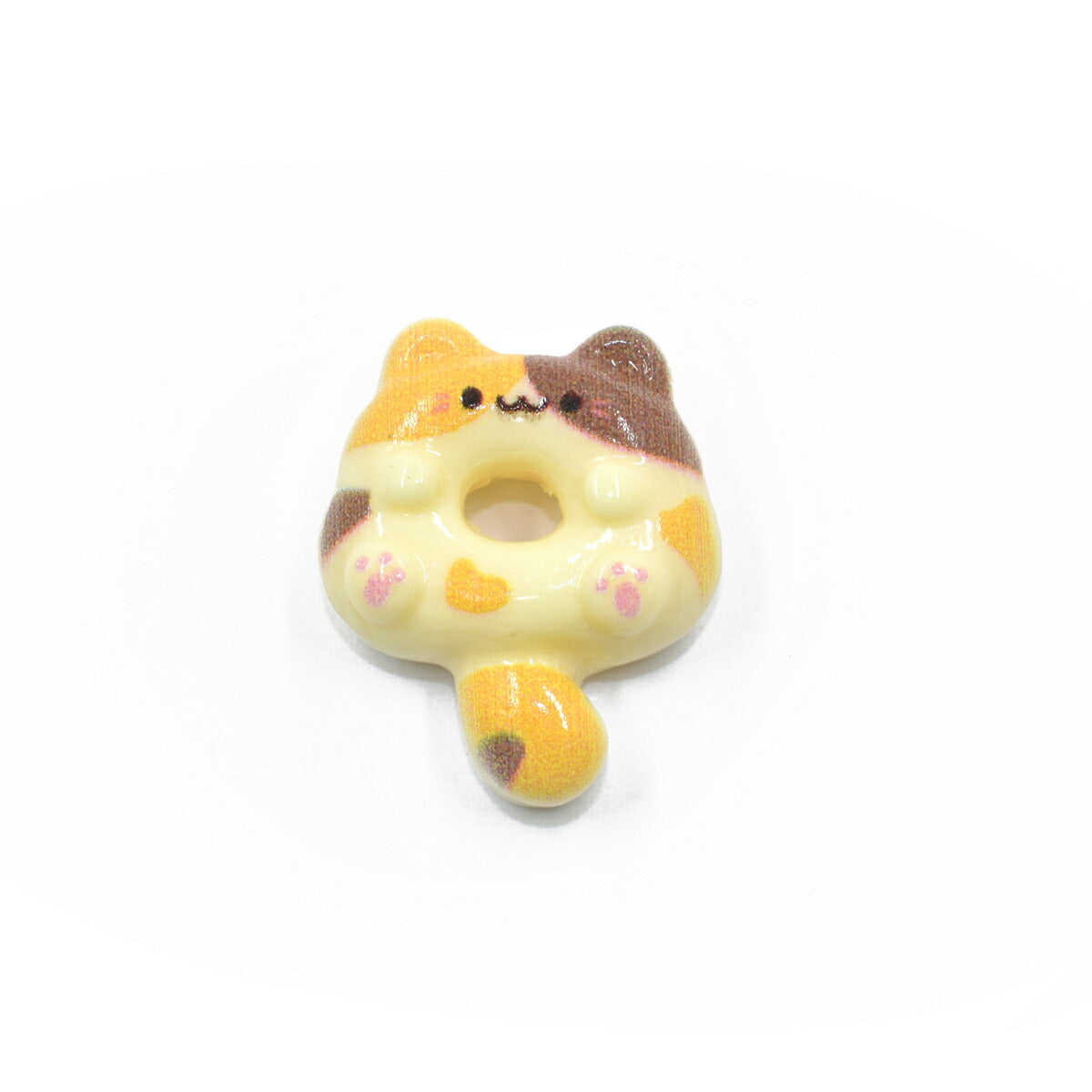 デコパーツ　にゃんドーナツパーツ　4個