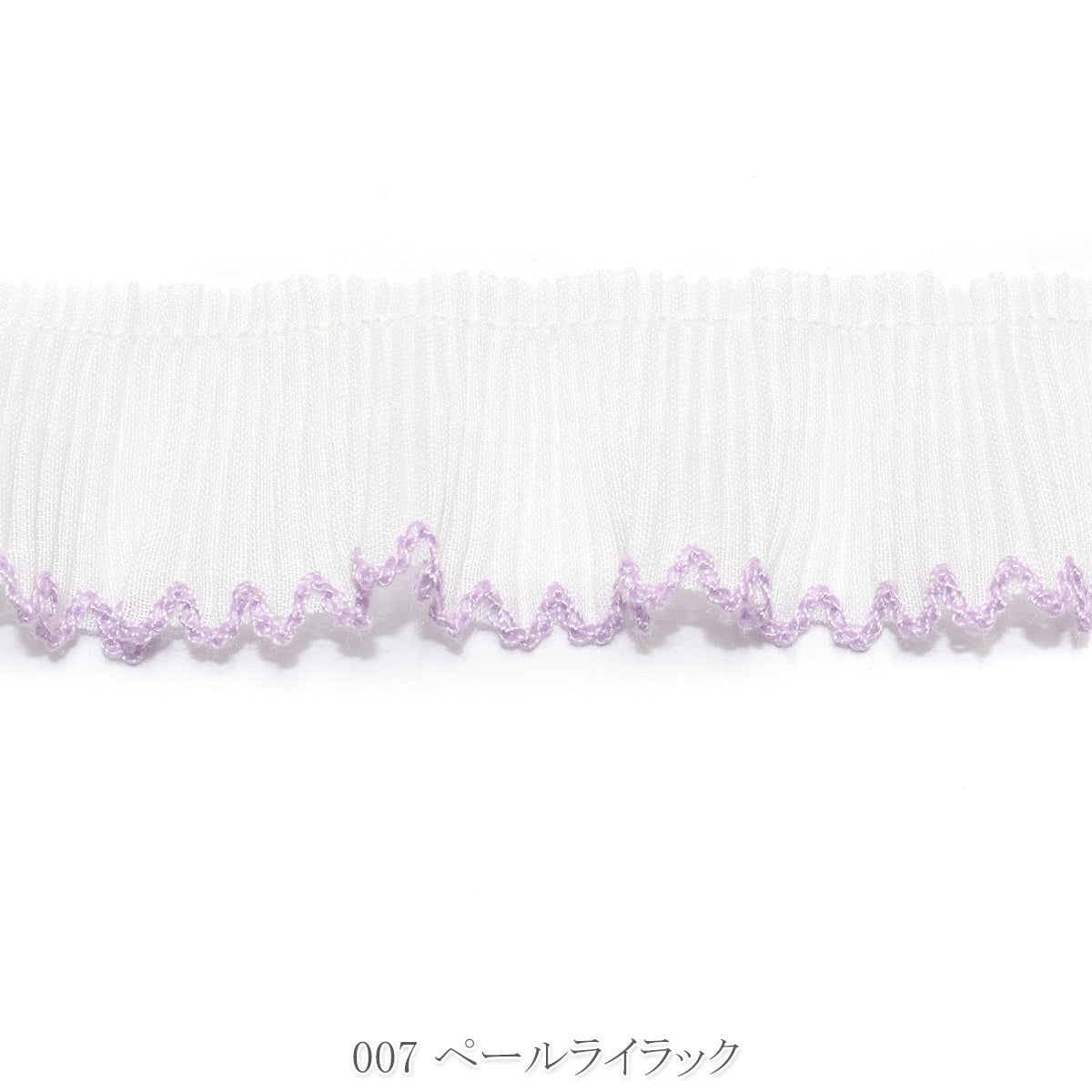 パステルシフォンプリーツリボン　幅30mm　1m単位　切り売り