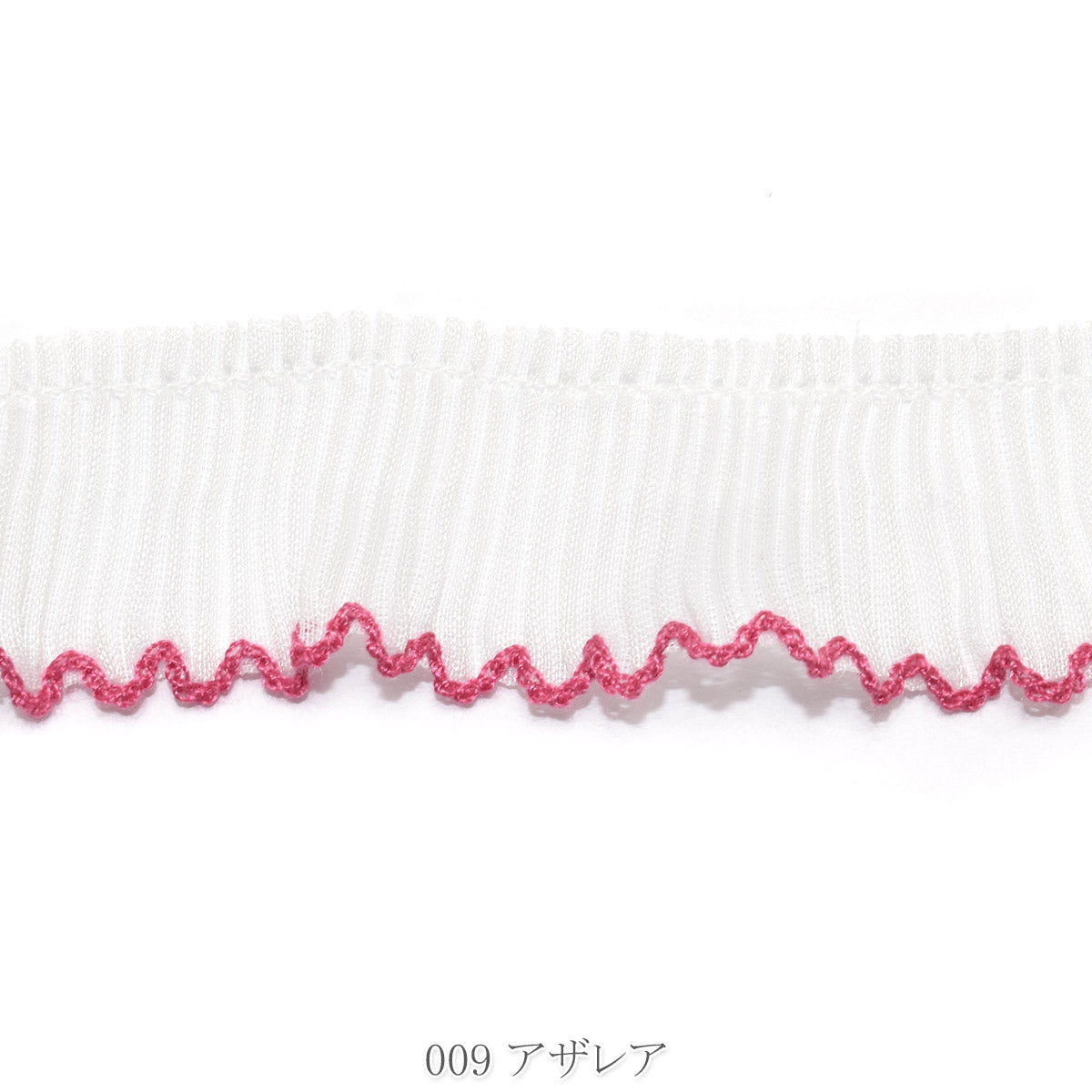 パステルシフォンプリーツリボン　幅30mm　1m単位　切り売り