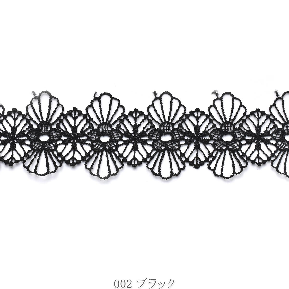 フラワーフレームラインレース　幅40mm　1m単位　切り売り　（2m以上）
