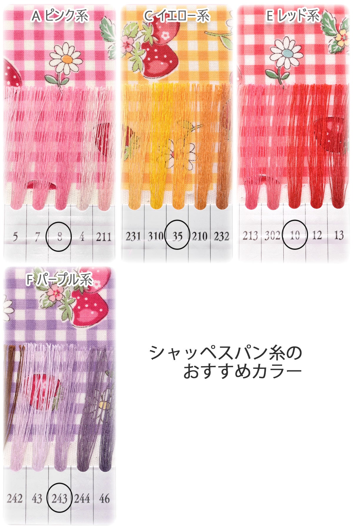 YUWA有輪商店チェック＆ストロベリーシャーティング生地AT829949(30cm以上10cm単位切り売り)☆