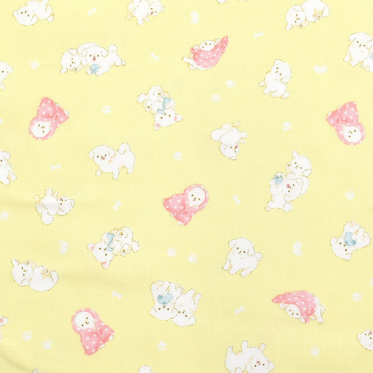 ふわふわワンコ　シーチング生地　 AP55202-3　コスモ　(30cm以上10cm単位切り売り)