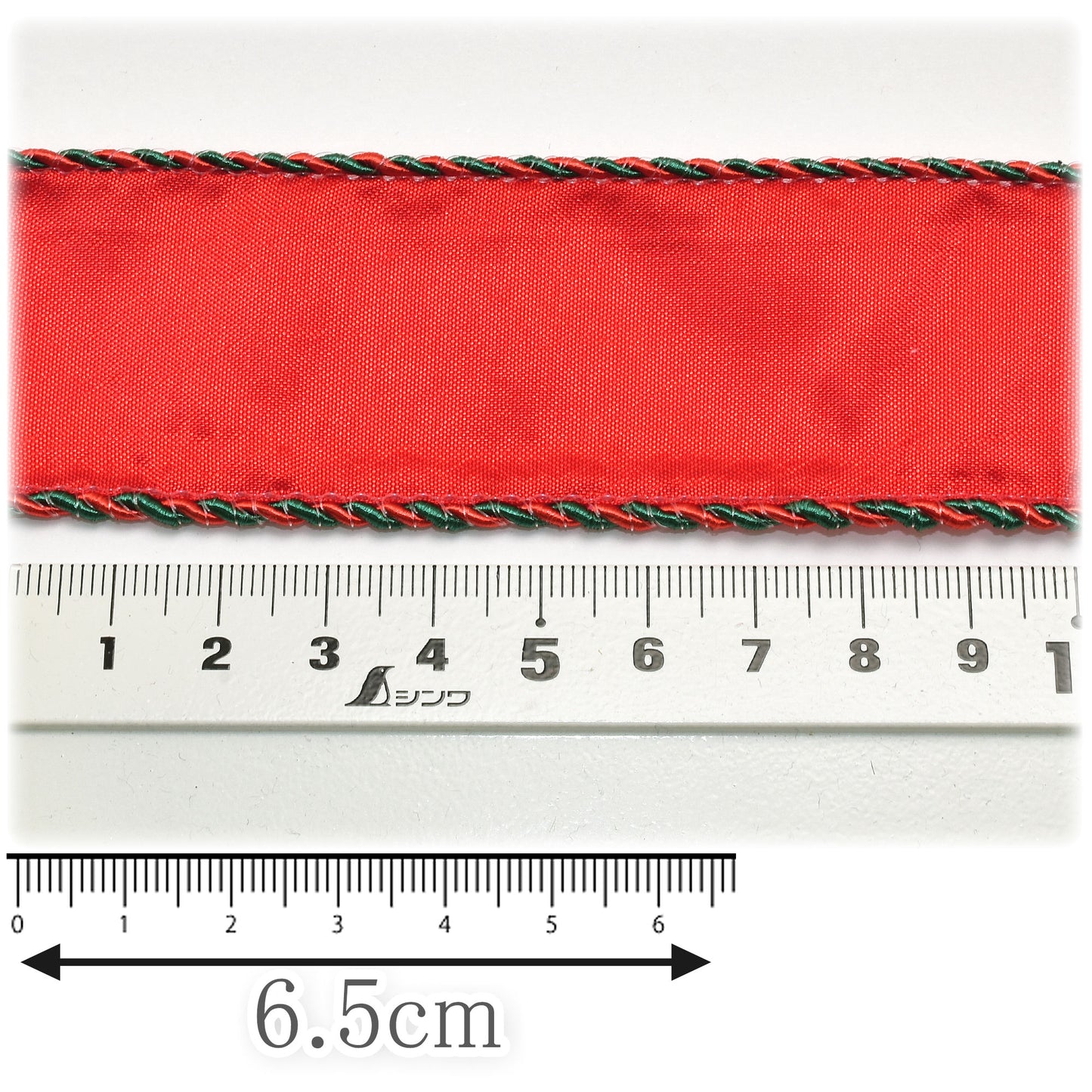 ツイストストライプコードリボン幅36mm2m