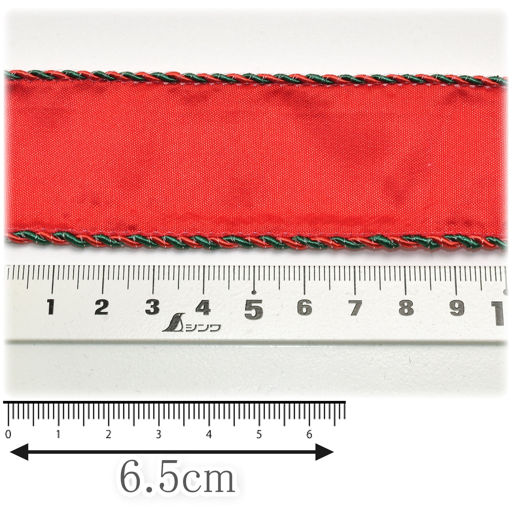 ツイストストライプコードリボン幅36mm2m