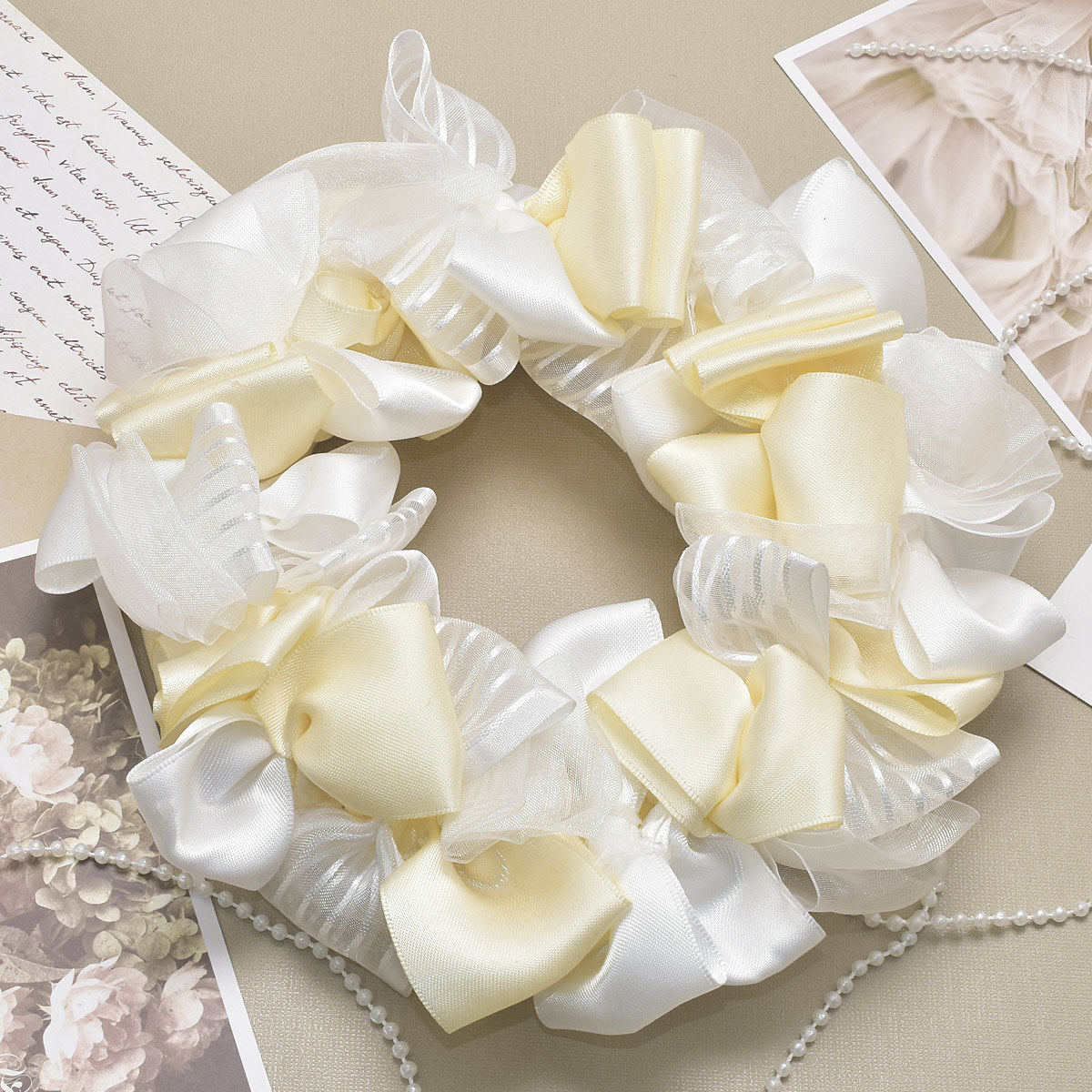 20cmリース用リング土台発砲スチロール丸型1個