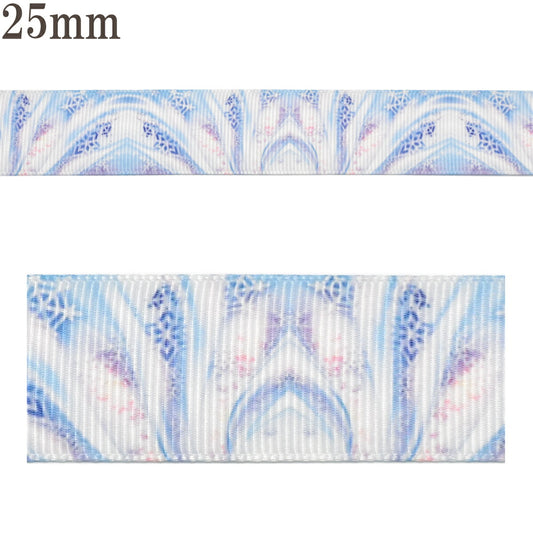 プリントリボンエナジースノーリボン幅25mm1m単位切り売り(3m以上)