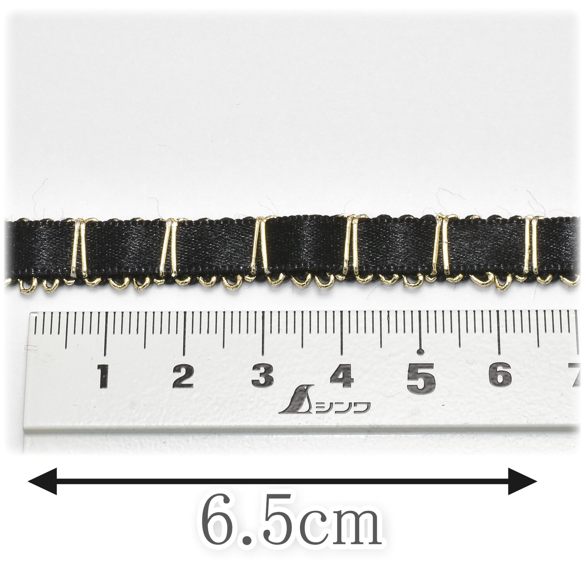 ラティスサテンとミニスカラップリボン幅9mm1m単位切り売り(2m以上)