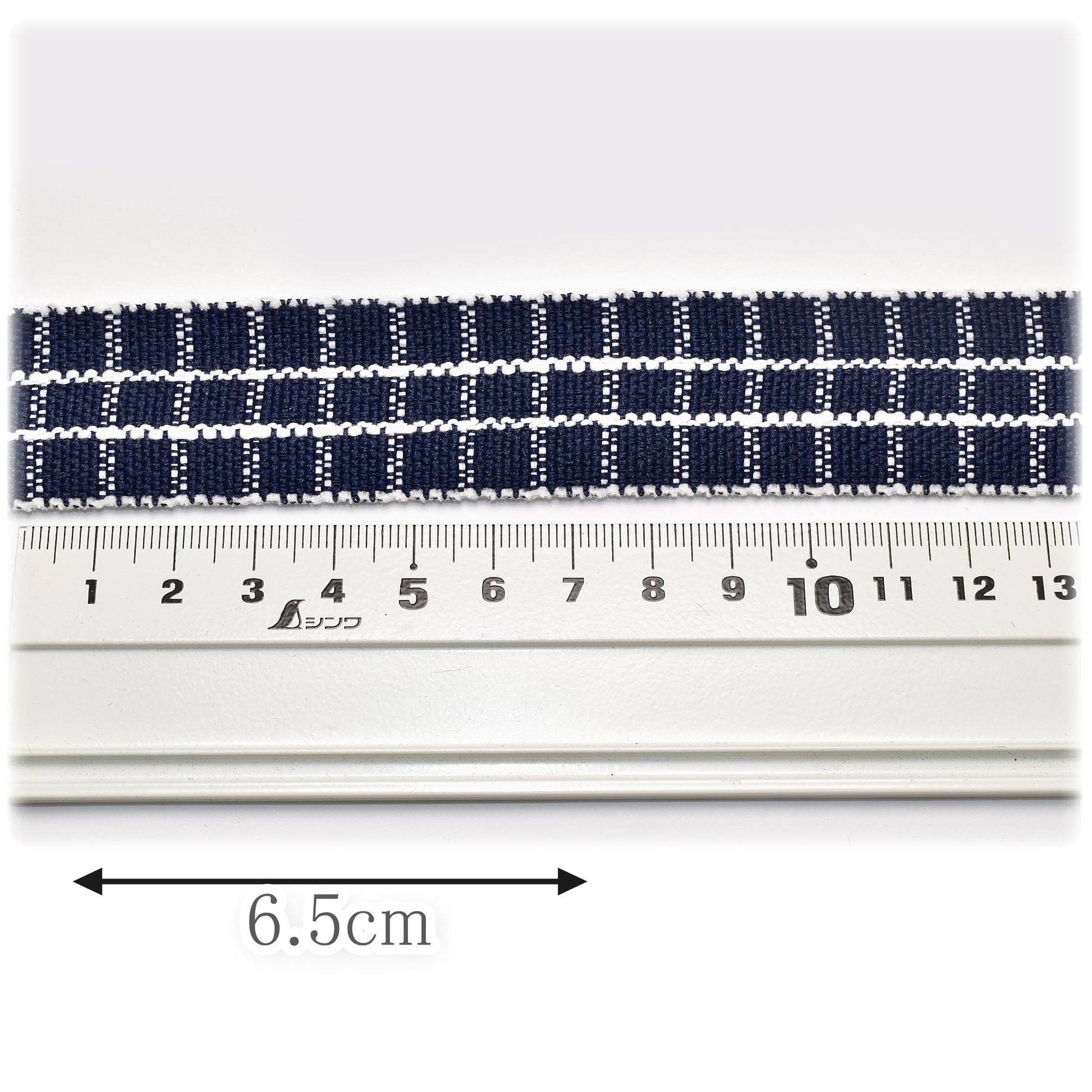 グリッドファブリックリボン幅27mm1m単位切り売り(2m以上)