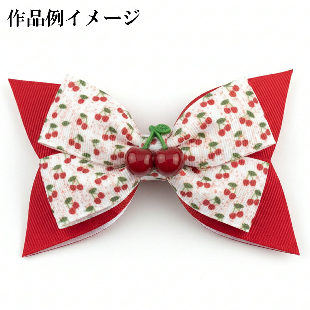 プリントリボン食べ物系3約1ｍ（98ｃｍ）カット済み「38ｍｍ/25ｍｍグログランリボン/サテンリボン印刷リボン個別価格」