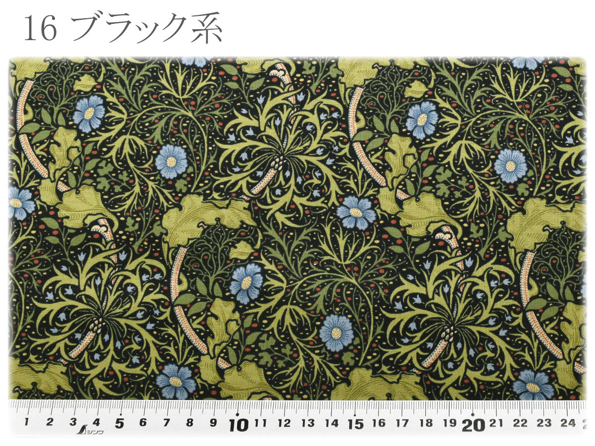 シーウィードコットン生地13382Modaモダ(30cm以上10cm単位切り売り)